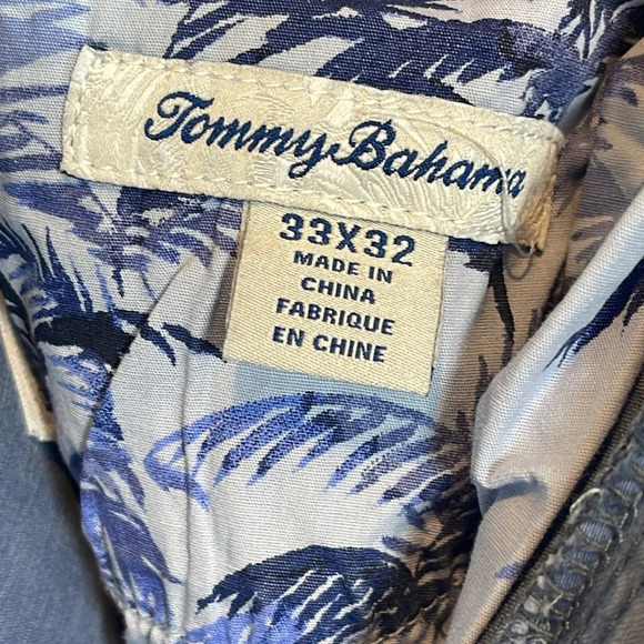 Tommy Bahama Straight Leg Chinos in blue size 33/32 - Picture 7 of 8